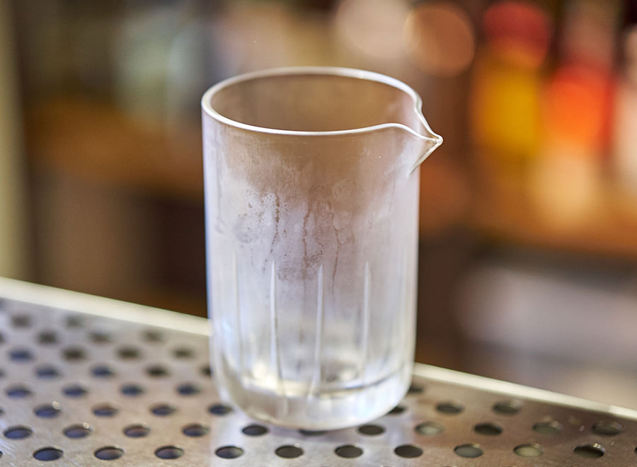 raffreddare mixin glass