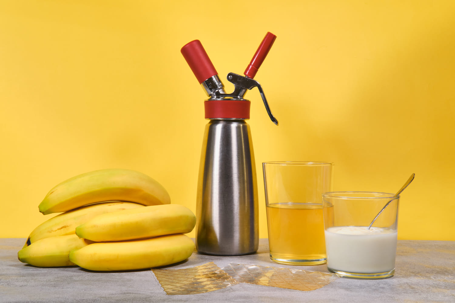 Spuma-Banana-yogurt