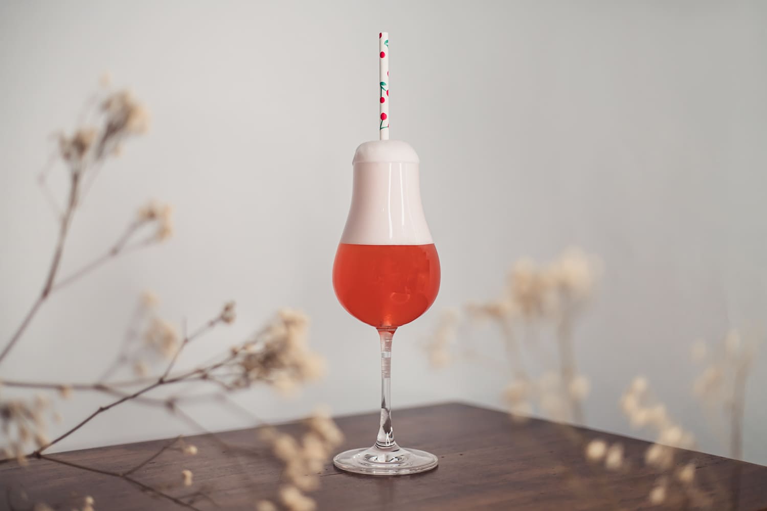 Analcolico-al-Rabarbaro,-Mela-verde-e-Fragola