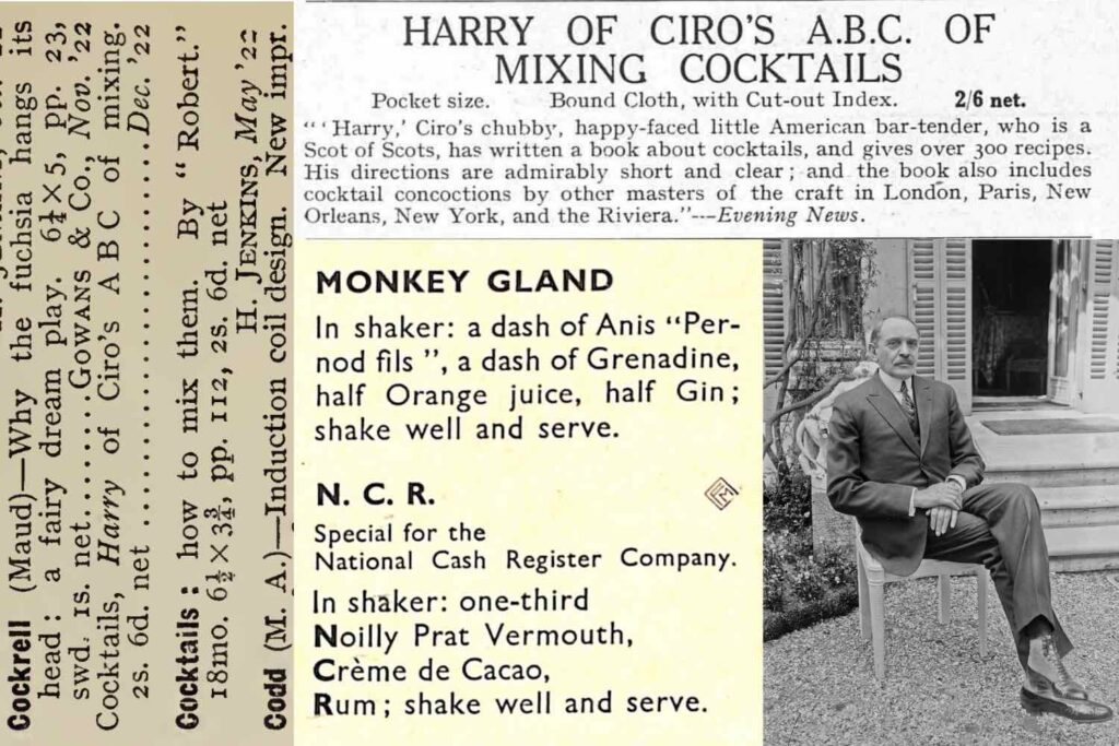 stralci di giornale della storia del Monkey Gland