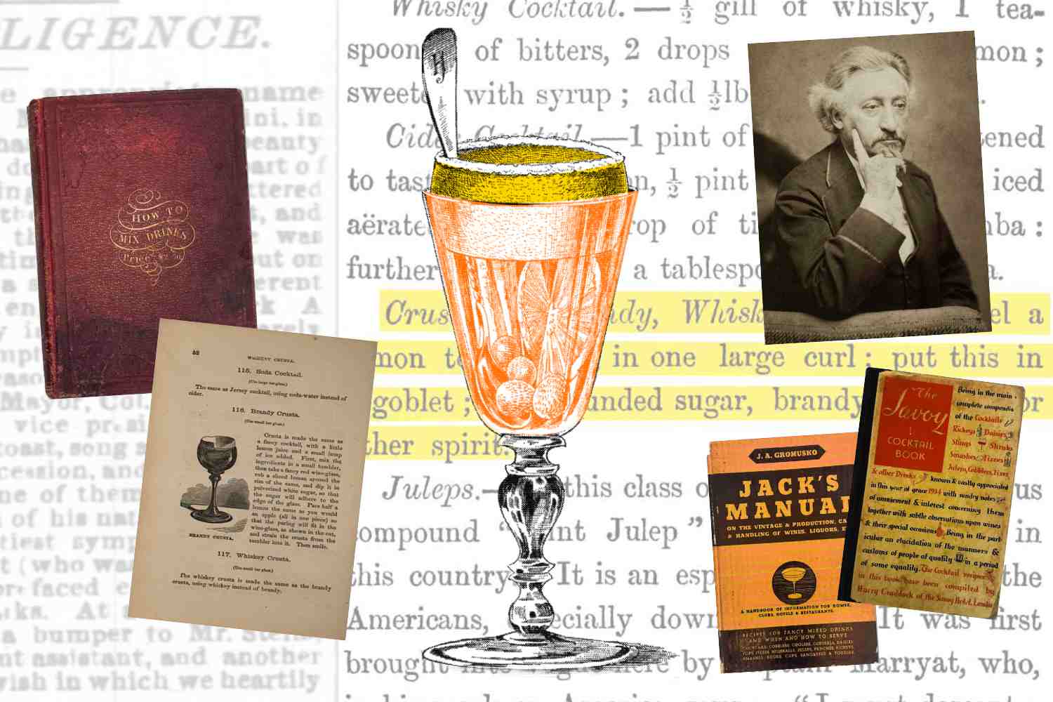 Brandy-Crusta-Storia