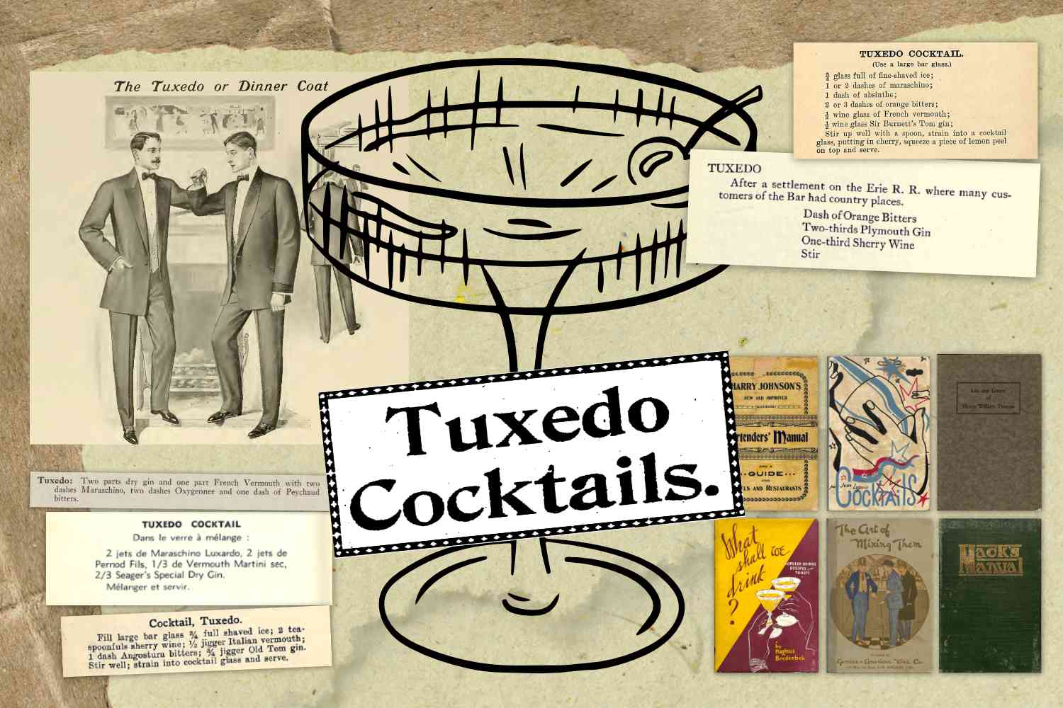 Storia del Cocktail Tuxedo